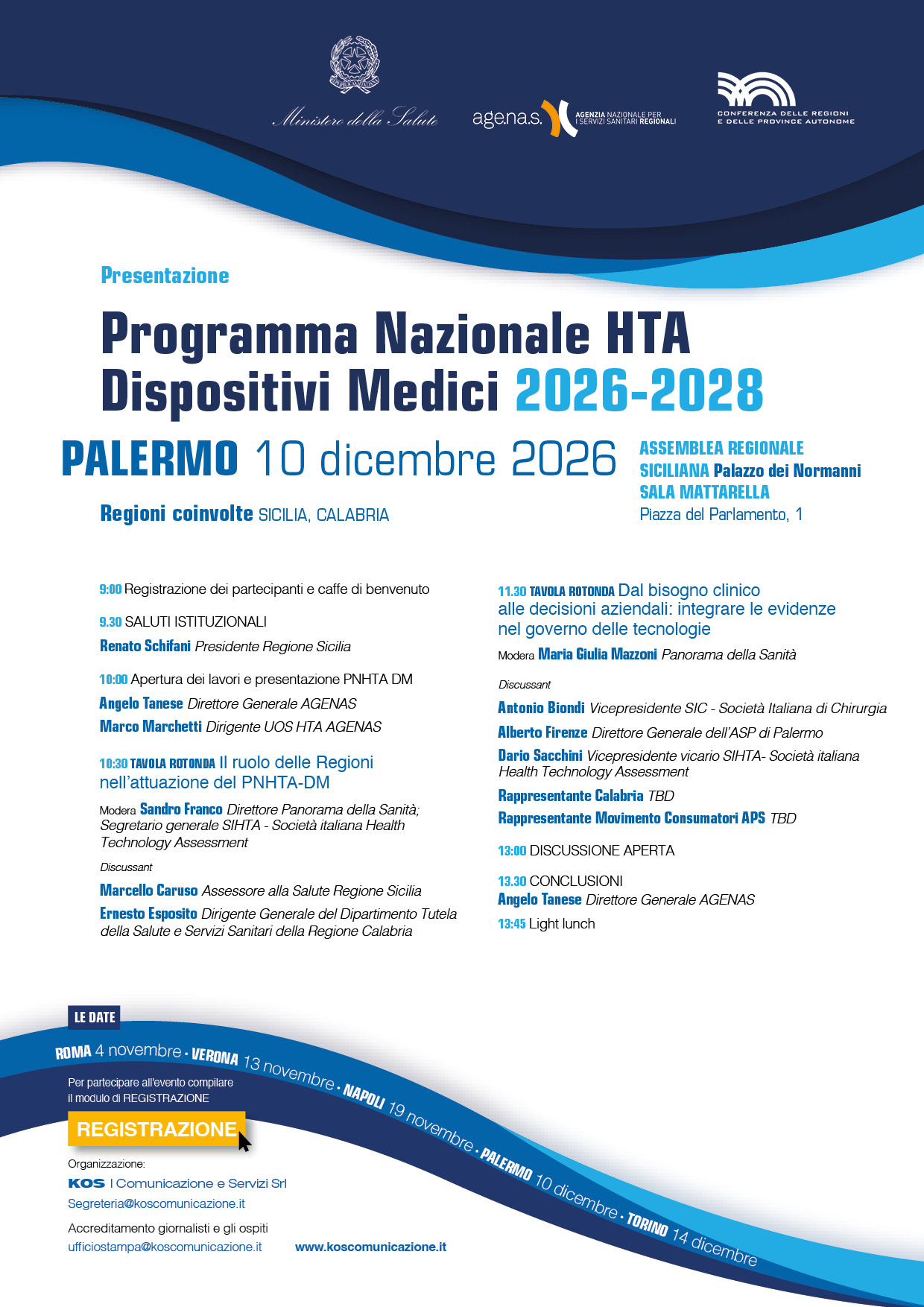 PNHTA PALERMO 10 dic - PROGRAMMA