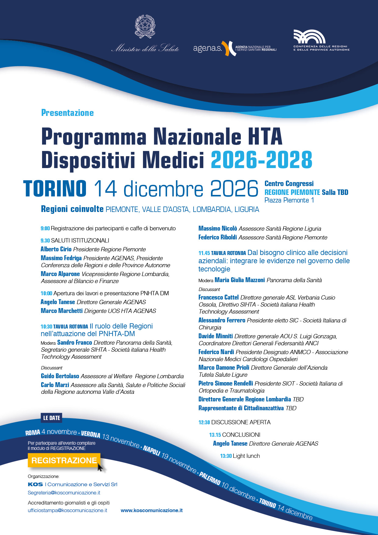 PNHTA TORINO 14 dic - PROGRAMMA