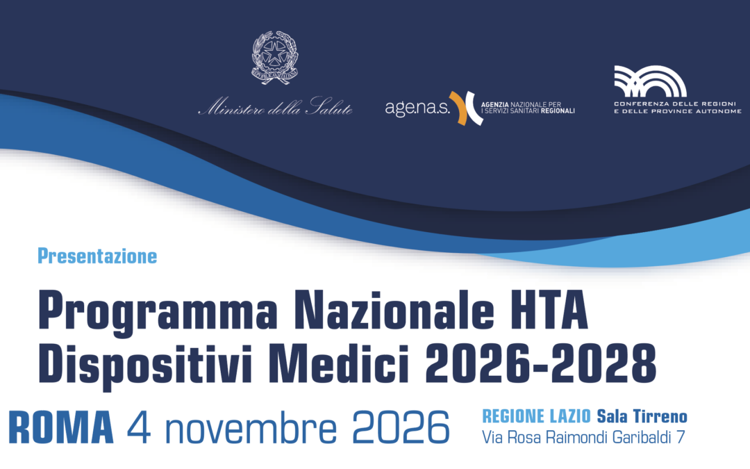 Programma Nazionale HTA  Dispositivi Medici 2026-2028