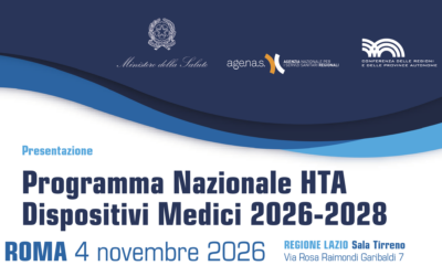 Programma Nazionale HTA  Dispositivi Medici 2026-2028