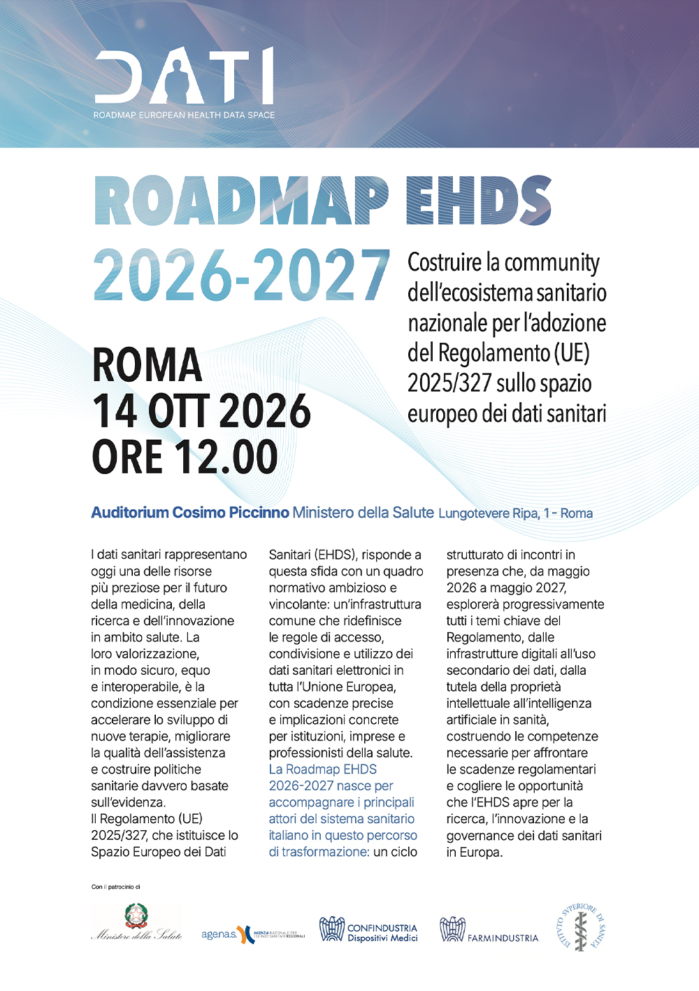 locandina-EHDS-8ott congresso Sihta 2026
